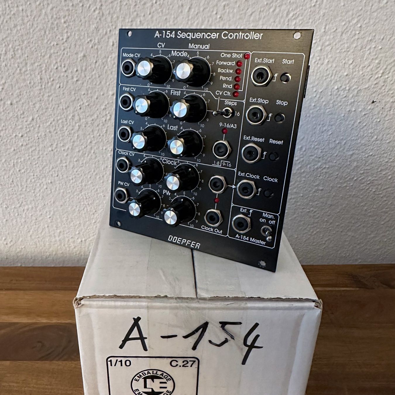 Doepfer Strumenti musicali: Doepfer A-154 Sequencer Controller vintage edition – Usato da Ascona venduto da Moltoganzo