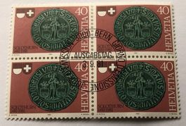4 er Block Nr.661 mit Vollstempel Bern