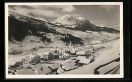 Tinzen im Oberhalbstein, Ortsansicht im 