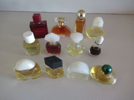 12 Alt Miniatur  EDT Parfum Bottle Sehr Selten
