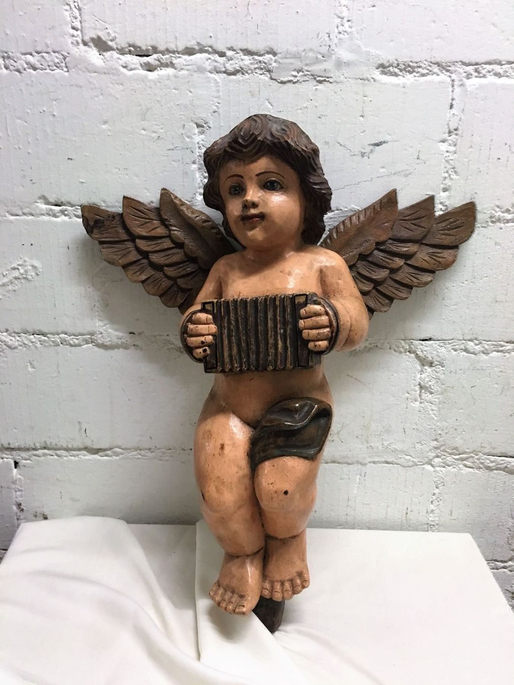 Figuren: Fantastische grosse Putte  Engel  in BAROCK STYL – Gebraucht aus Zürich von Nofelet31