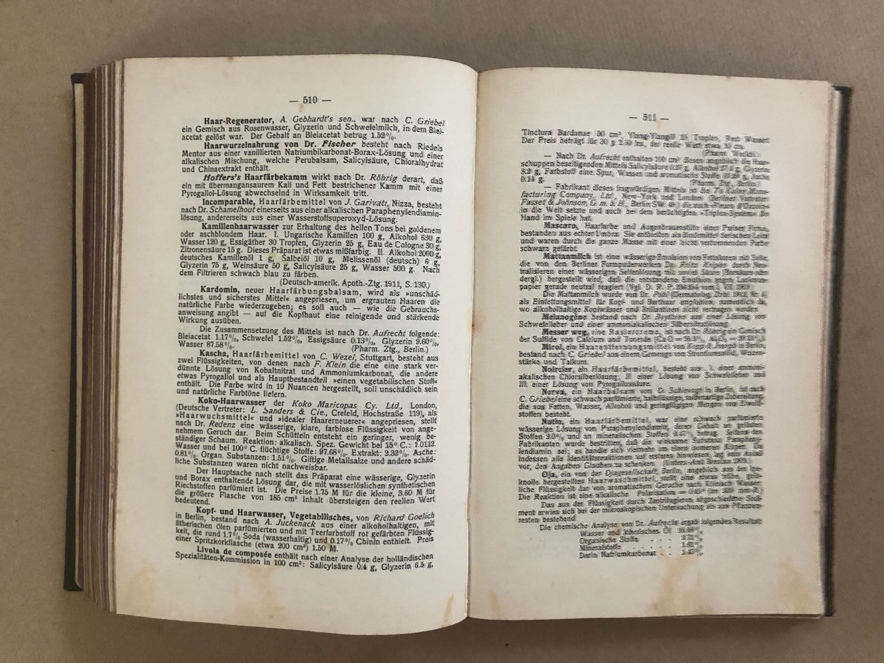 Libri: H. Mann: Die moderne Parfümerie. – Usato da Zürich venduto da allp 7