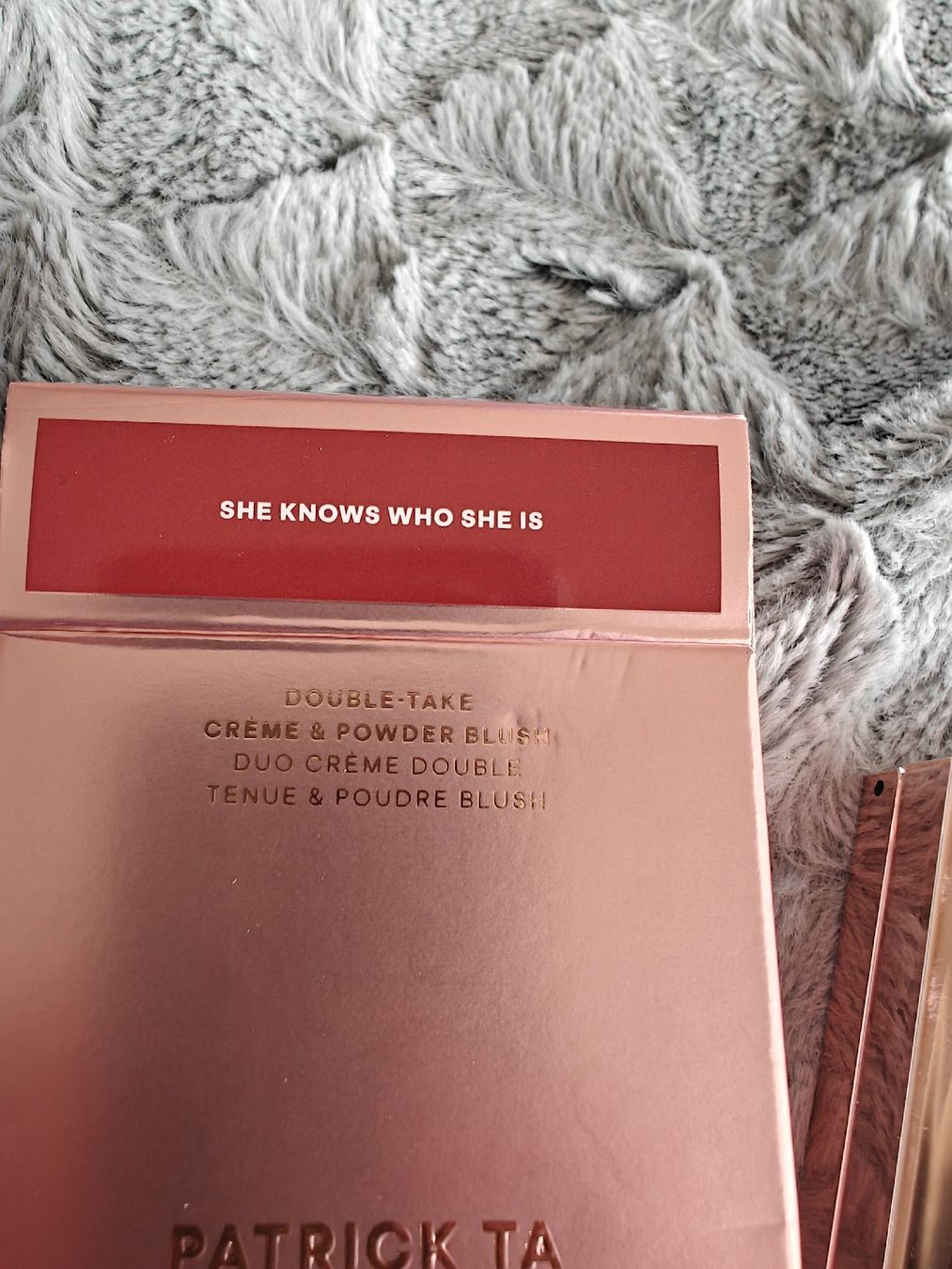 Patrick Ta Make-up: PATRICK TA Double-Take Cream and Powder Blush – Nuovo e nell'imballaggio originale da Wabern venduto da kat_w92r 1