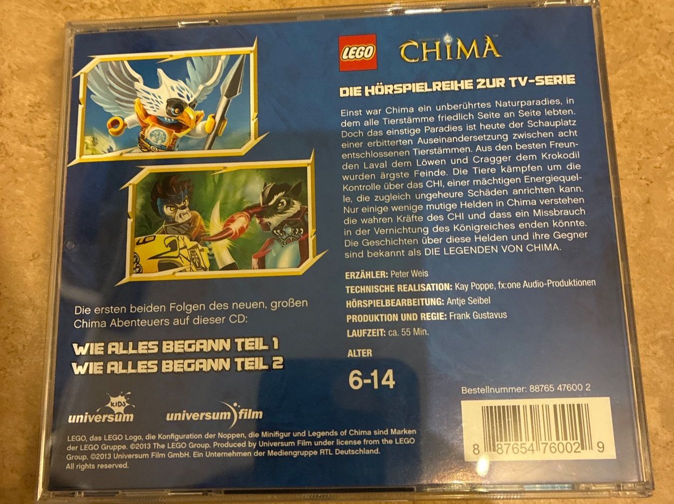 CD: Lego Chima CD 1 - Hörspiel – Usato da Guntershausen venduto da Gloominati 1