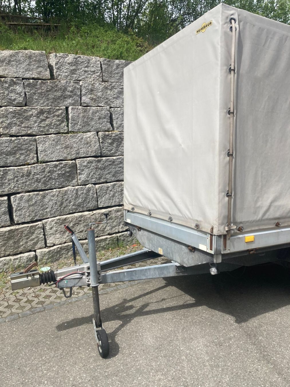 Humbaur Rimorchi: Humbaur HT 2000 Hochlader mit Blachenaufbau – Usato da Oberhasli venduto da hika8156 3
