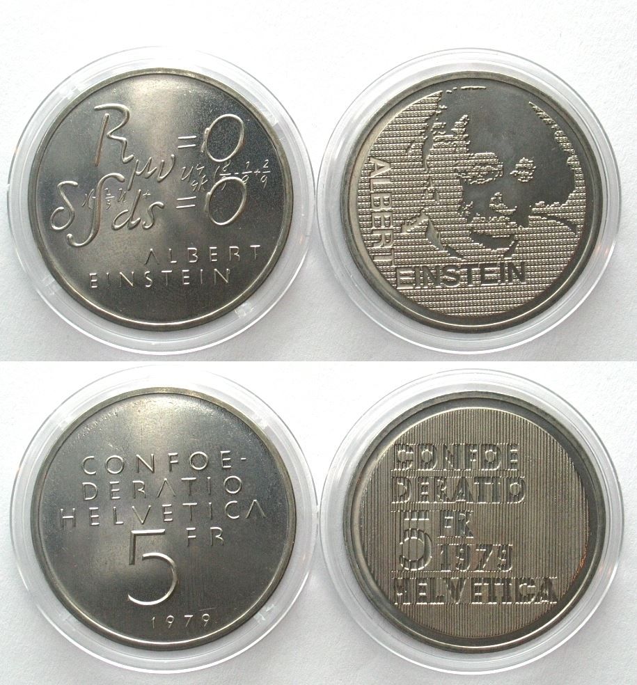Tutti le monete: Schweiz 2 x 5 Franken 1979 PP – Usato da Riehen venduto da sesambestcoins2004