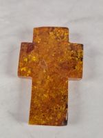 Croix en ambre baltique naturel – 13,2 g