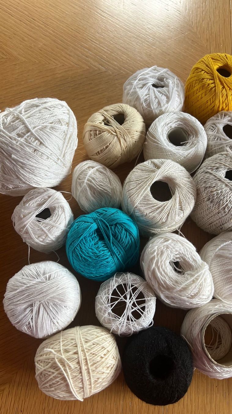 Laine: Garnreste-Konvolut, Viele Farben – D'occasion à Schübelbach par Dolly990_2 1