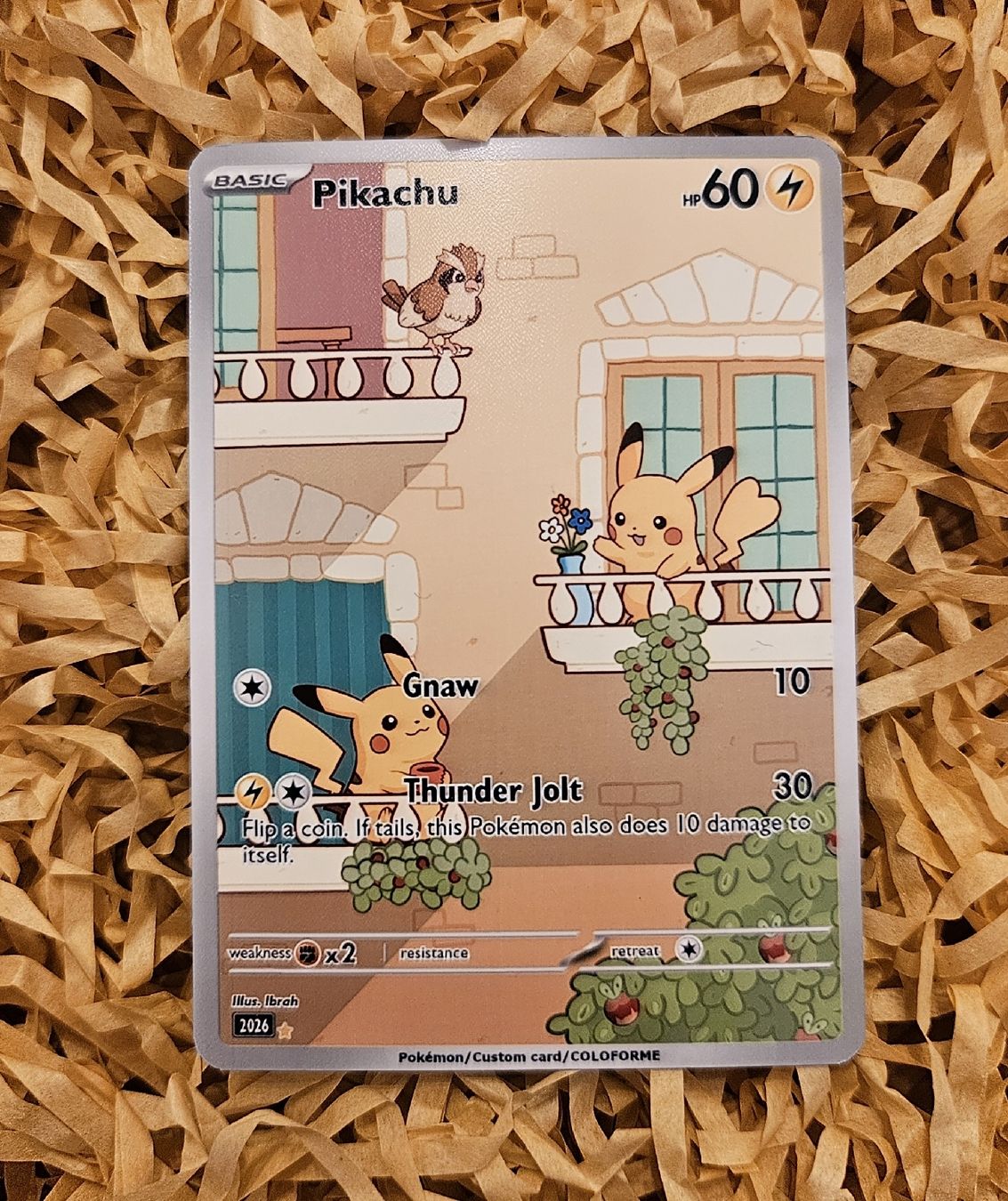 Pokémon Sammelbilder & Trading cards: Pikachu Custom Card  – Neu (gemäss Beschreibung) aus Yverdon-les-Bains von sen_dh25