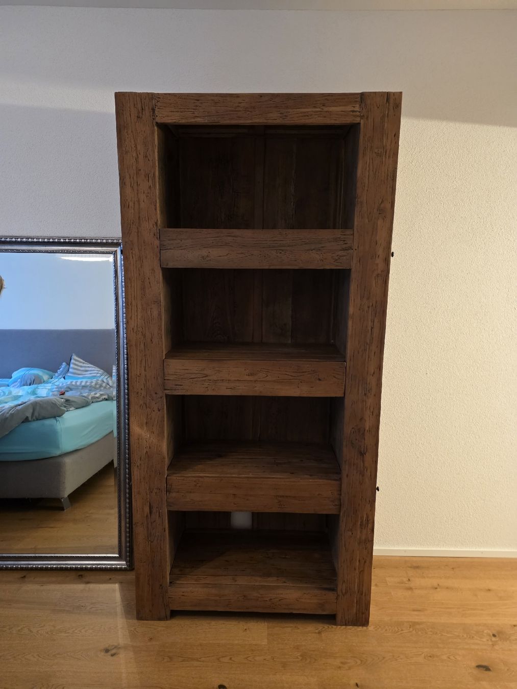 Armadi: TEAK Holz Schrank, Sekräter, Gestell – Usato da Siebnen venduto da Hgpca