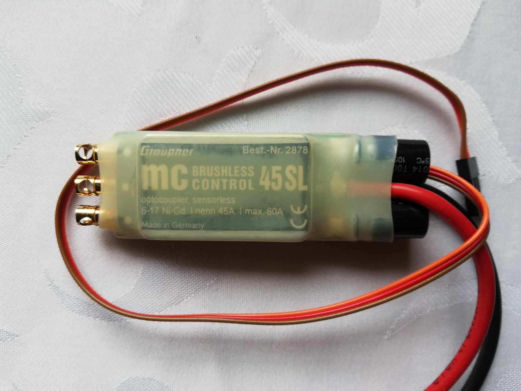 Graupner RC Modellbau: Graupner mc Brushless Control 45 SL – Neu und originalverpackt aus Witterswil von ushornet 1