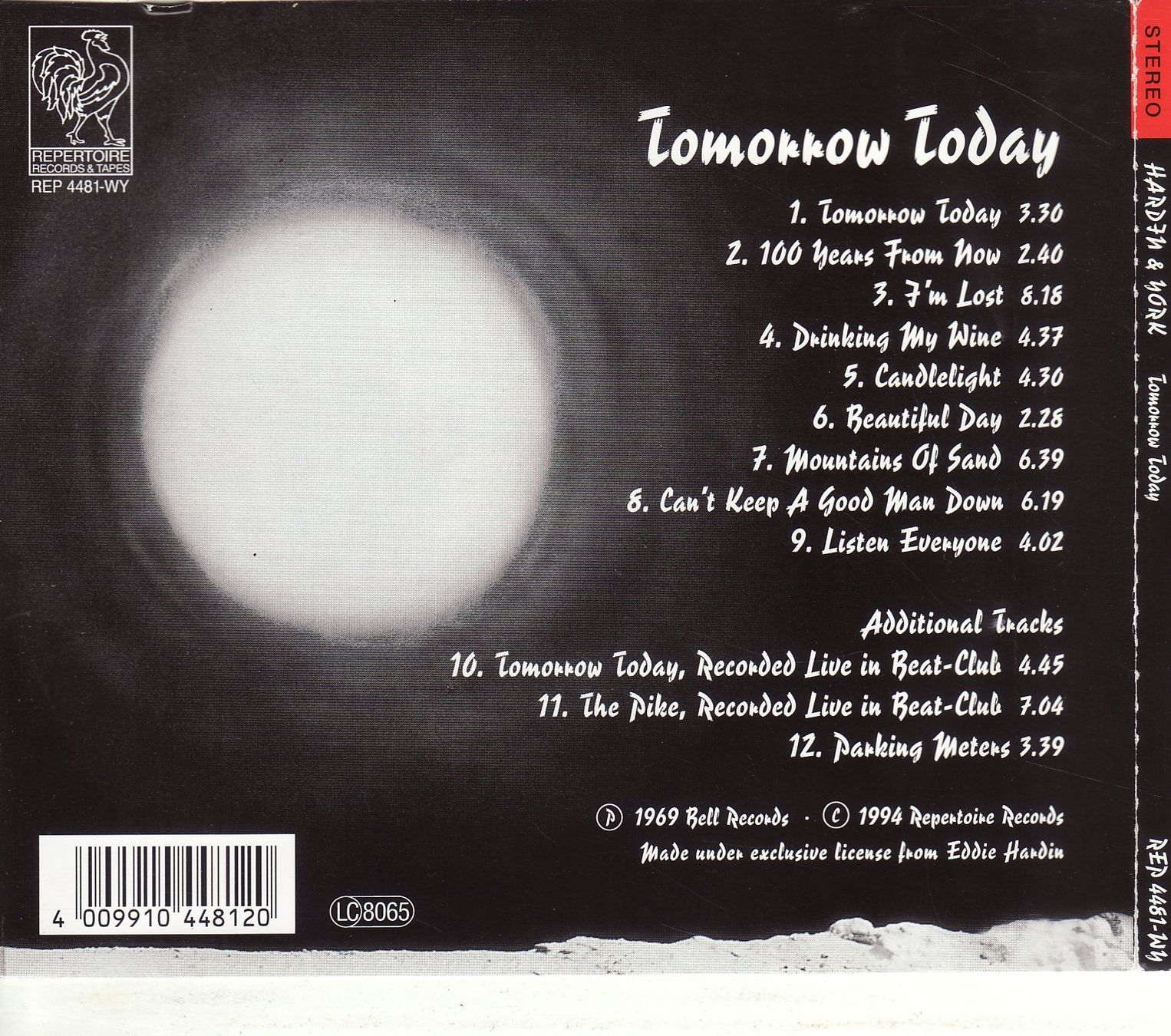 CDs: Hardin & York – Tomorrow Today – Neu (gemäss Beschreibung) aus Boussens von catfood01 1