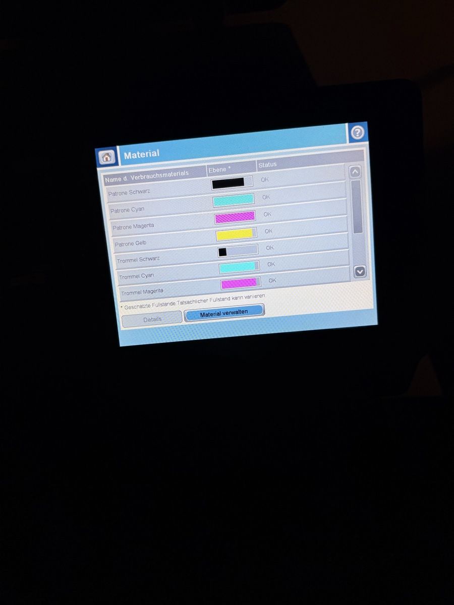 Hewlett Packard Stampanti: Color LaserJet Flow MFP M880 A3, A4 – Difettoso da Winterthur venduto da Schneider.80 3