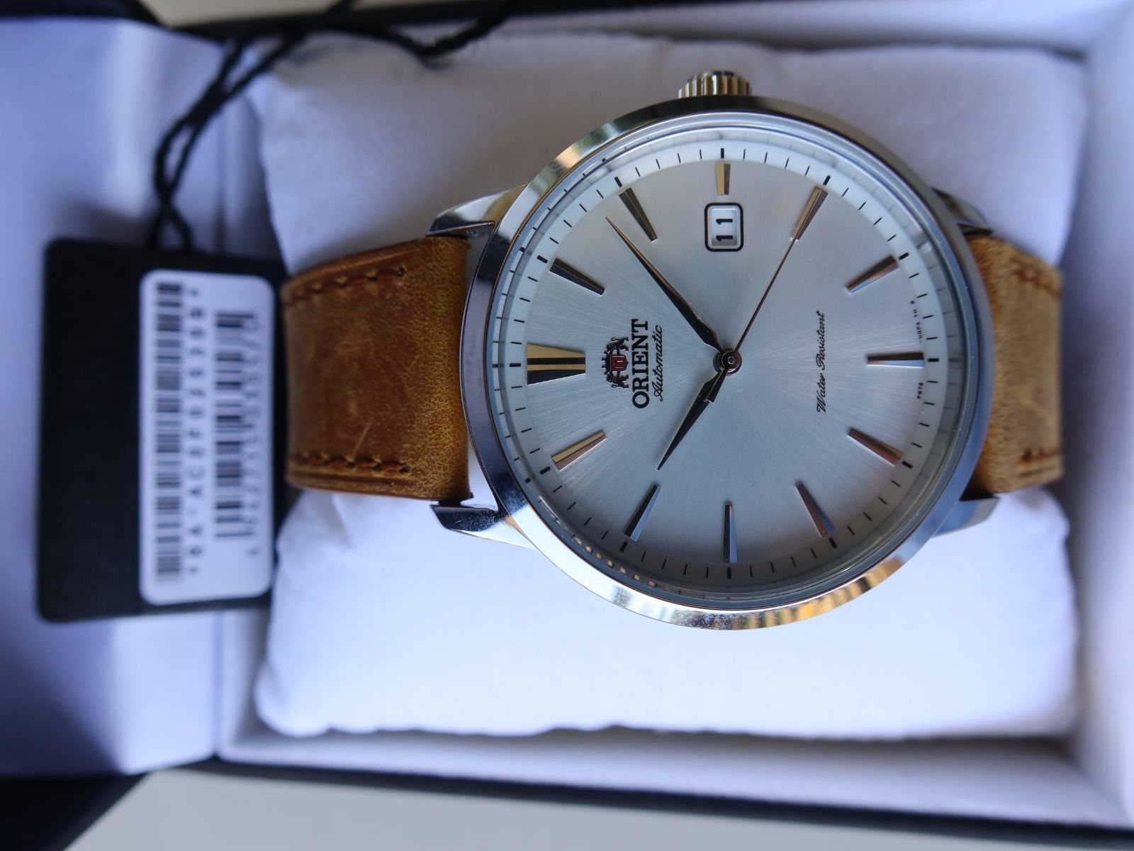 Orient Orologi: Weisse Orient Automatikuhr – Usato da Rain venduto da mutsch1 4