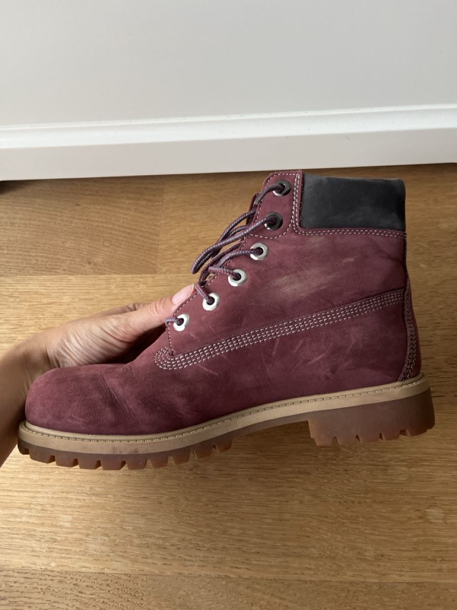 Scarpe da donna: Timberlands Stiefel in bordeaux  – Usato da Stetten SH venduto da sel_sc6g 2