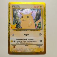Pokemon 🇩🇪 30th Pikachu ab 1 CHF Retro Reprint