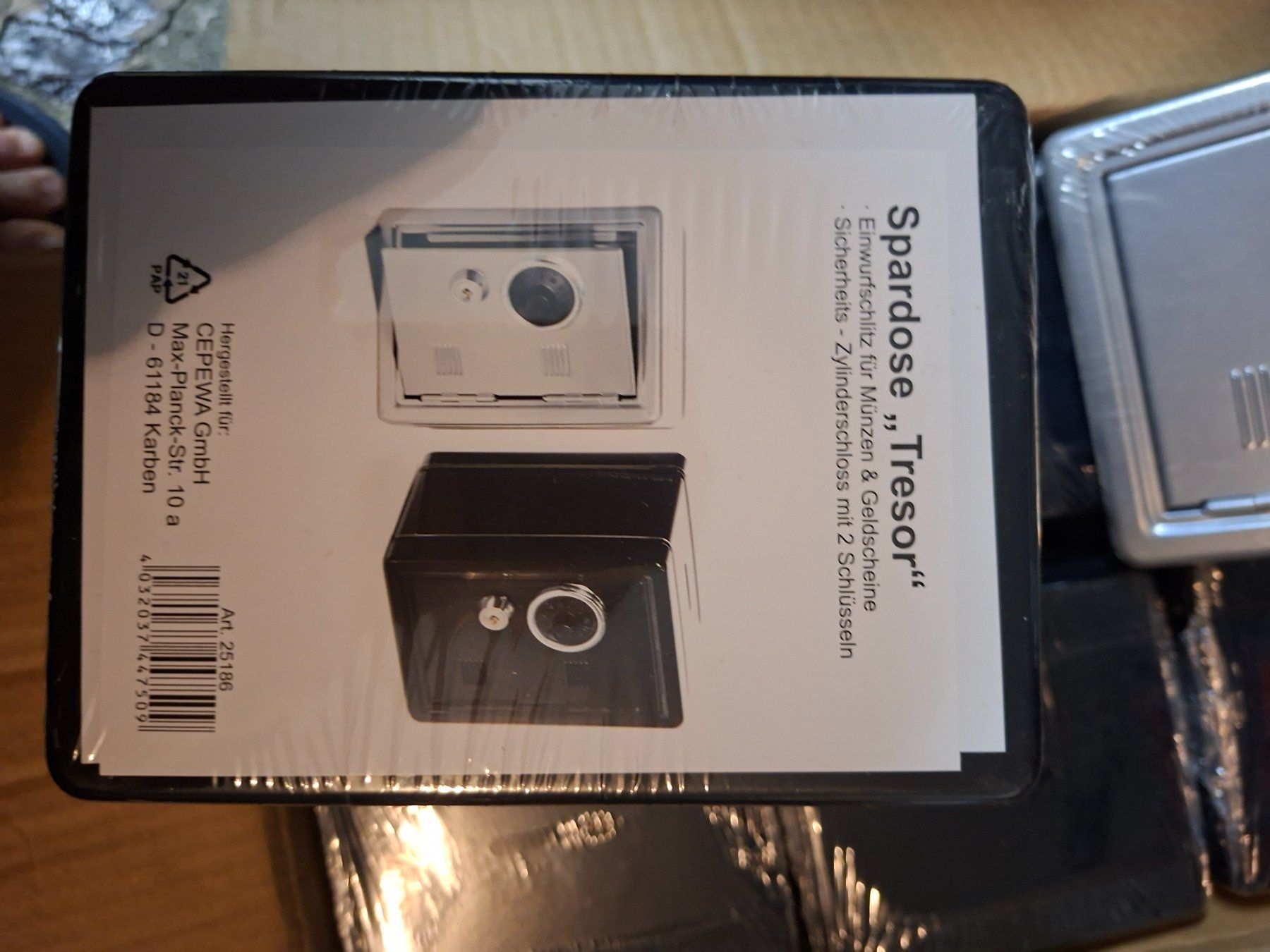 Spardosen: Spardose Tresor 6 stk. – Neu und originalverpackt aus Lyss von toe_68qb