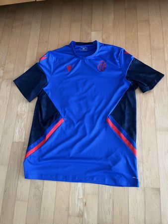 FC Basel Trikot Macron blau rot Grösse 3XL 