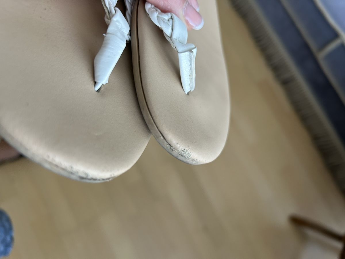 Scarpe da donna: Flip-Flop Sandale weiss Gr. 40 – Usato da Reinach BL venduto da meinstil 4