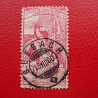 UPU 1900, Nr.78A von SEEBACH ZH, sauber entwertet.