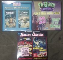 Laserdisc NTSC Horror, lot de 3 albums