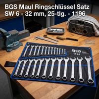 BGS Maul Ringschlüssel Satz SW 6 - 32 mm, 25-tlg. - 1196