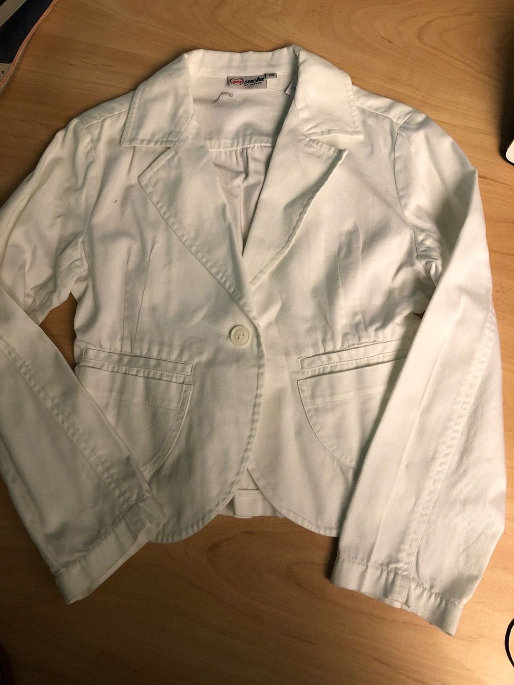 Giacche & Cappotti: Weisser Inside Blazer Gr.140 – Usato da Obergerlafingen venduto da cabo4