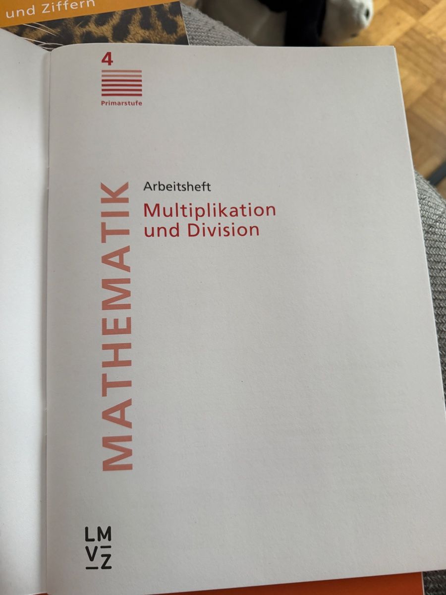 Bücher: 5 Arbeitshefte Mathematik Primarstufe 4 - neu – Neu (gemäss Beschreibung) aus Aarau von Tam6 5