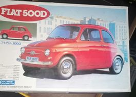 Fiat 500D Gunze Sangyo Oldtimer Modellbausatz, komplett
