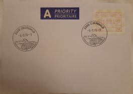 Oblitération particulière ! Tout 9 !