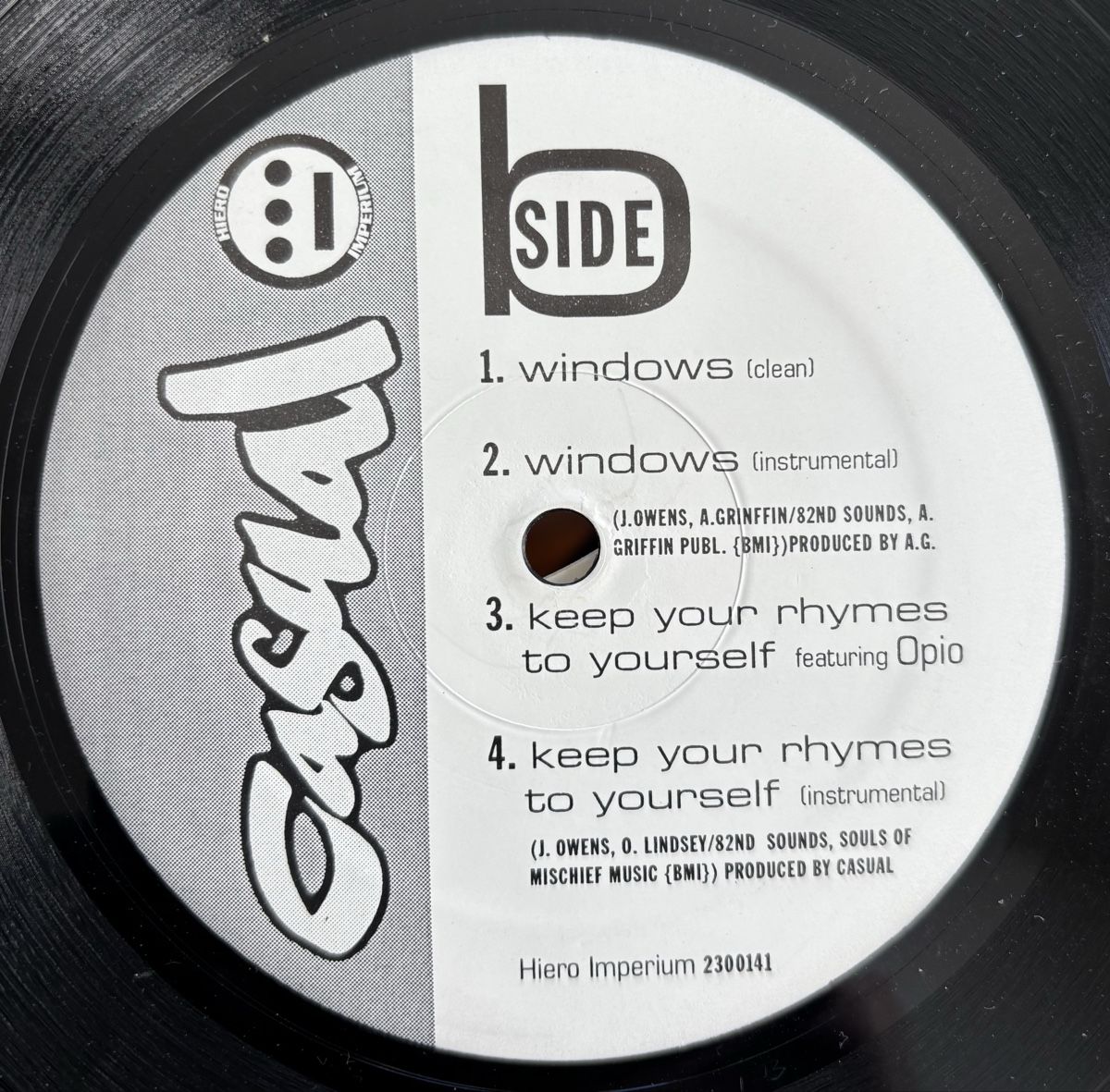 Schallplatten: Casual - We Don't Get Down/Windows 12" VG+/VG+ – Gebraucht aus Neuchâtel von Deivid2 2