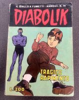 Diabolik - Tragico rapimento (anno XII - N. 16)