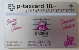 Taxcard Kaspar Zürich