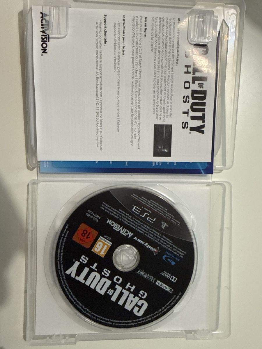 Giochi: Jeu PS3 Call of Duty Ghosts – Usato da Belmont-Lausanne venduto da Michelle_Srdr_ 1