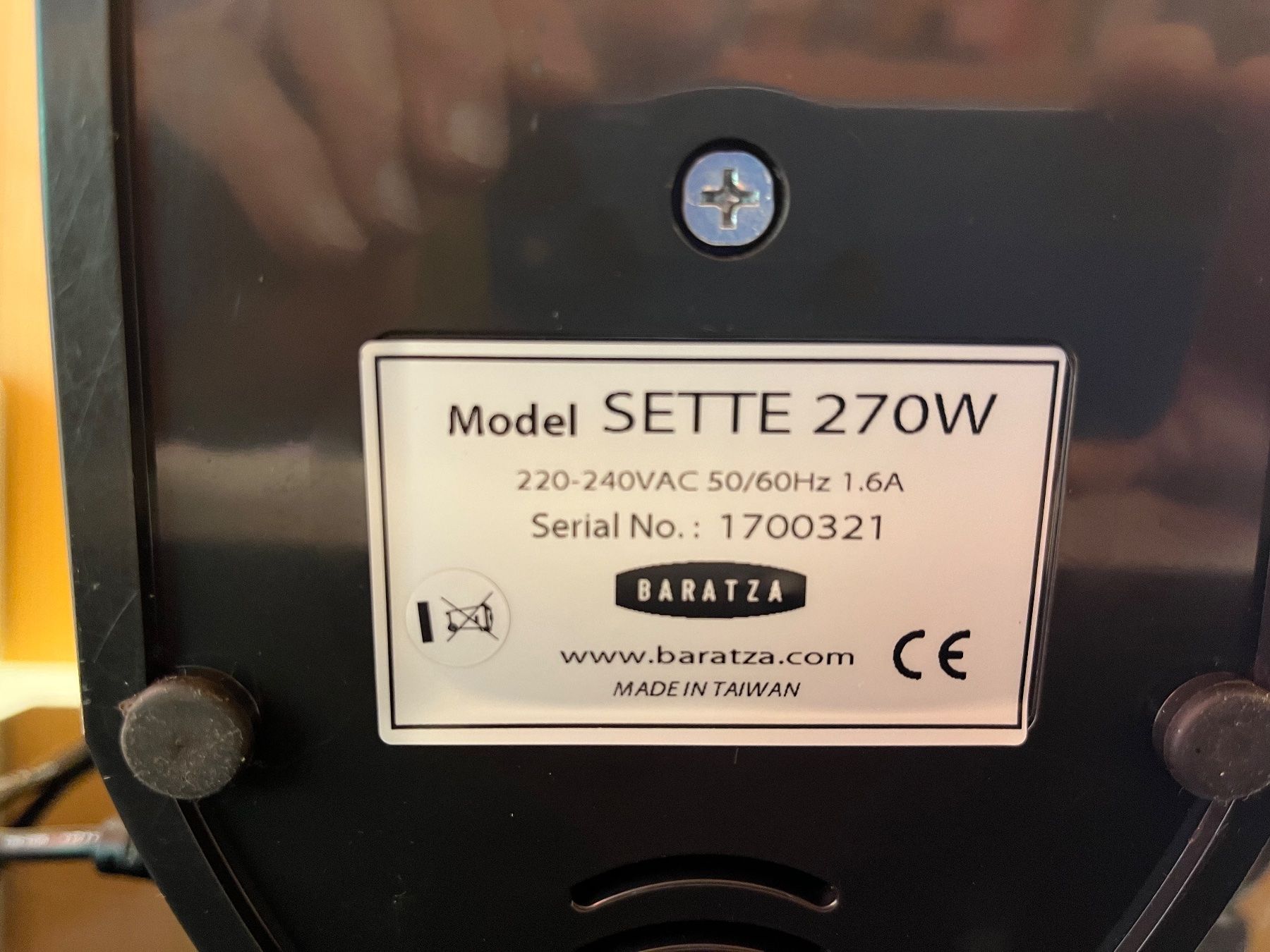 Baratza Küchengeräte: Baratza Sette 270W Kaffeemühle – Gebraucht aus Buchrain von SidlerHofstetter 3