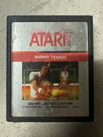 Atari 2600 RealSports Tennis Modul Spiel Cartridge