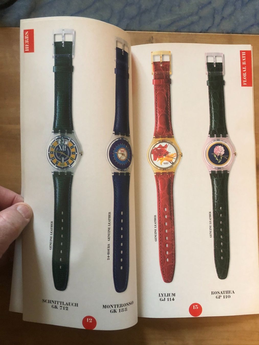 Swatch Documenti: Swatch Test No. 001 - New Collection Reaction 1995 – Usato da Zürich venduto da allp 3
