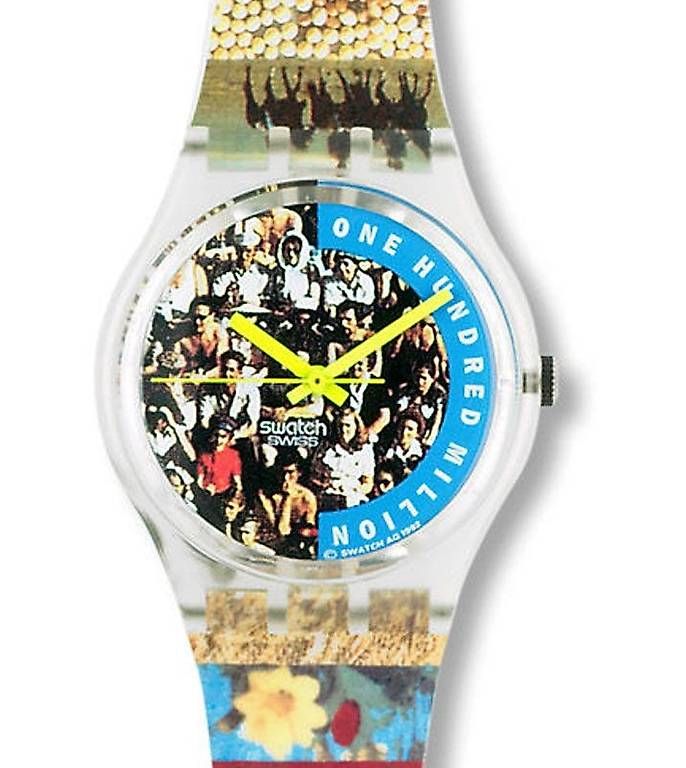 Swatch Orologi: Swatch The People - GZ126 - 1992 – Nuovo e nell'imballaggio originale da Wettingen venduto da ros_s7sq 1