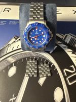 Zodiac Formula watch blue dial with all the links 