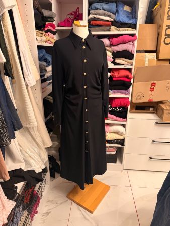 Elegantes Hemdblusenkleid von Mango, Grösse M, neu mit Et...