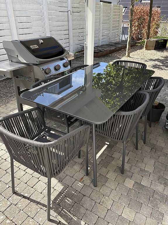 Tavoli: Gartentisch inkl. 6 Stühle – Usato da Ramlinsburg venduto da Alexandra.M.
