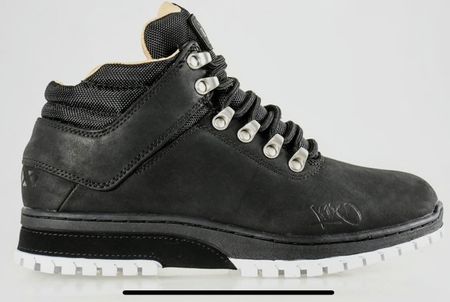 K1X Schnürboots Stiefel Schuhe Winter Wandern schwarz Gr. 44