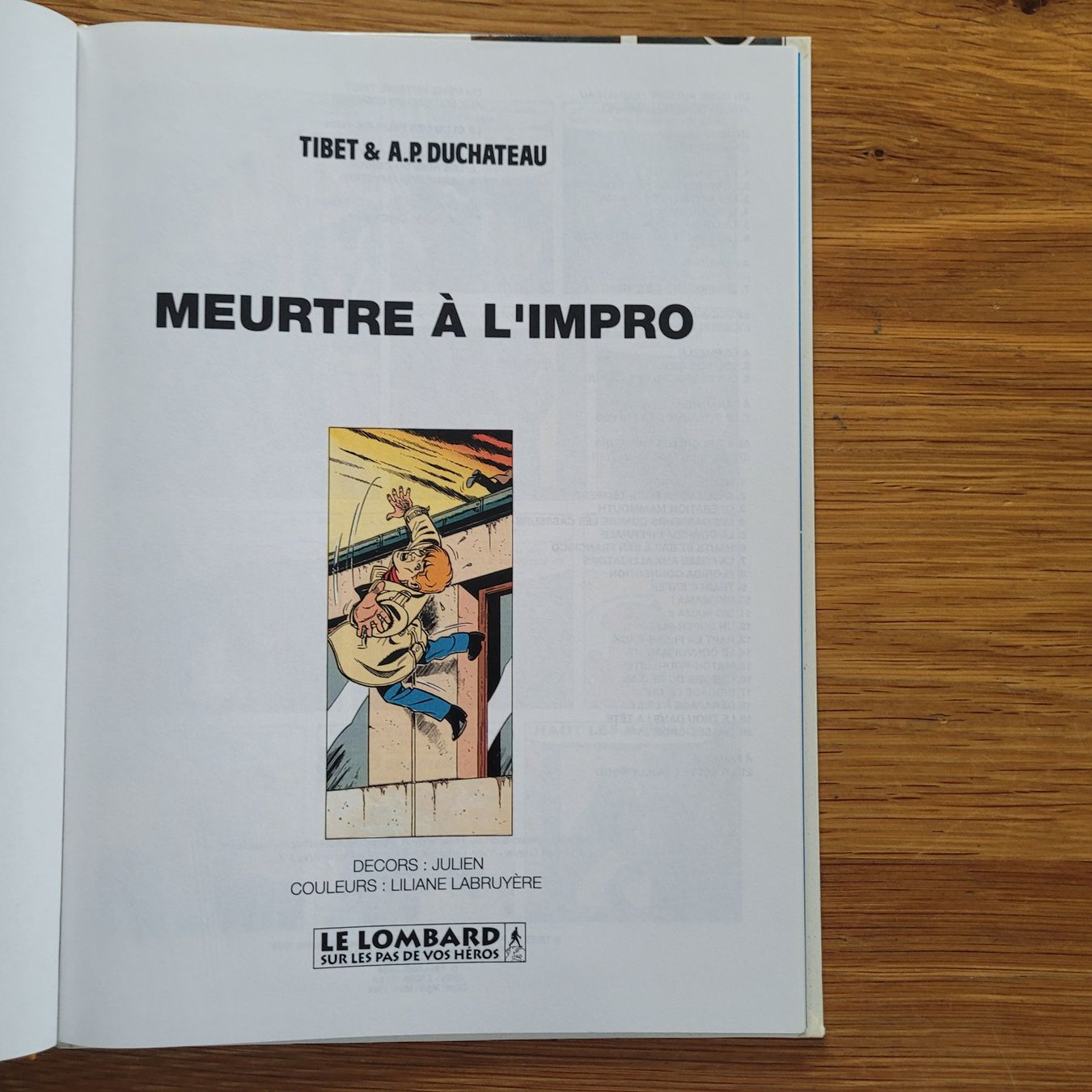Fumetti: BD EO Cotée Ric Hochet 53. Meurtre à L'impro – Usato da Biel/Bienne venduto da Destockweb 1