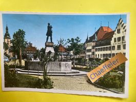 1966 Bulle -  Monument Chenaux et promenade