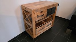 Servierwagen im Retro Stil - neuwertig