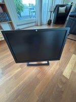 Monitor HP Bildschirm schwarz gebraucht guter Zustand, 24 Z.