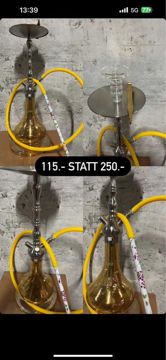 Narghilé: Dschinni Botan Shisha voll Set – Nuovo (secondo la descrizione) da Kriens venduto da Delikanli1 1