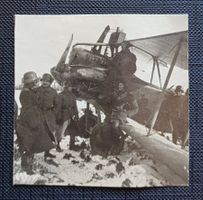 Kleines MILITÄR FLUGZEUG Foto um 1916 DEUTSCHES REICH