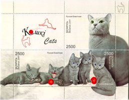 Block "Katzen". Weissrussland