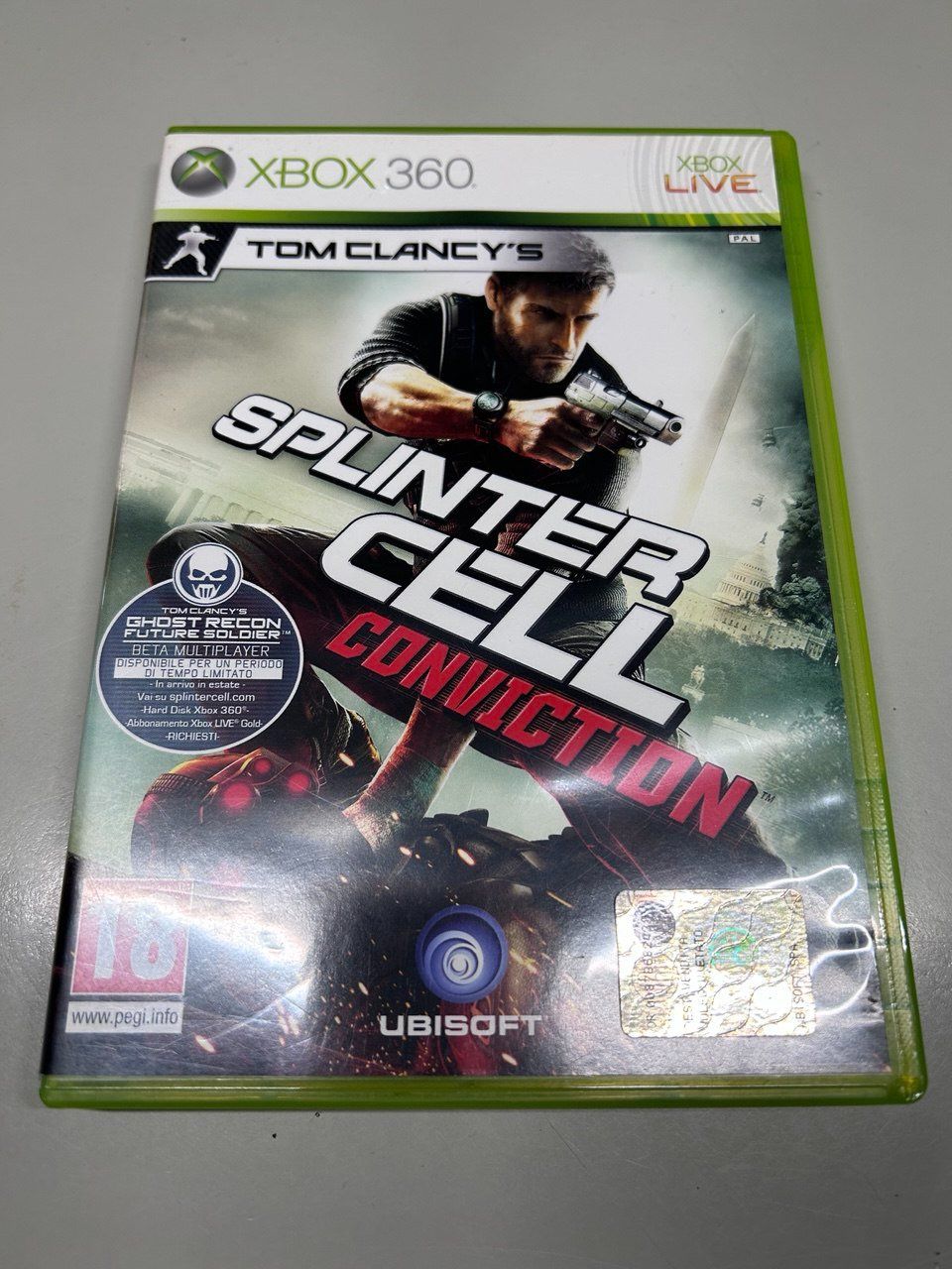 Microsoft Spiele: Tom Clancy's Splinter Cell Conviction PAL ITA Xbox 360 – Gebraucht aus Giubiasco von LorisVale